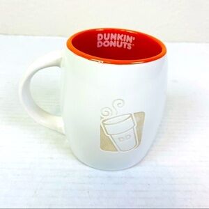 Dunkin’ Donuts 2012 Engraved Logo Coffee Mug 14oz